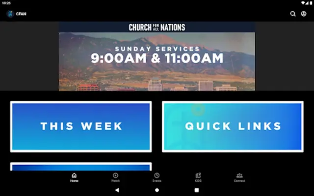 Church For All Nations App android App screenshot 4